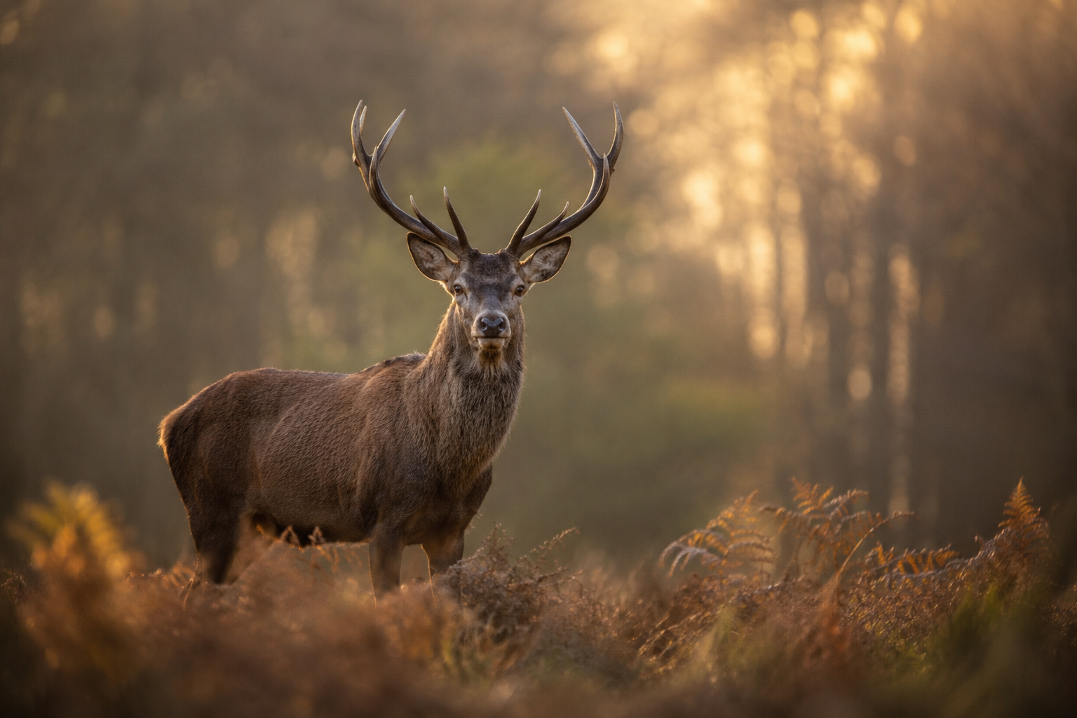 Majestic Stag at Dawn